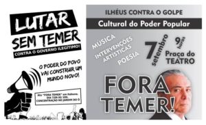 fora temer evento