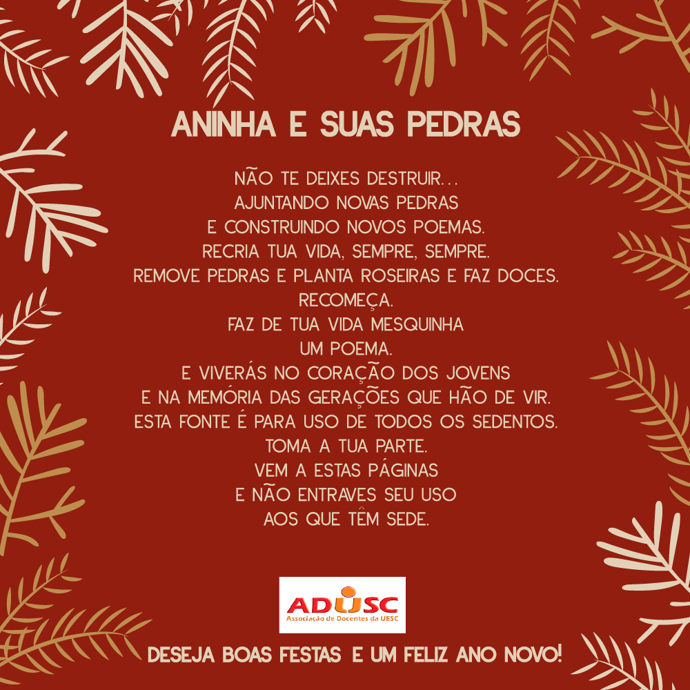 Anina e suas pedras - Cora Coralina